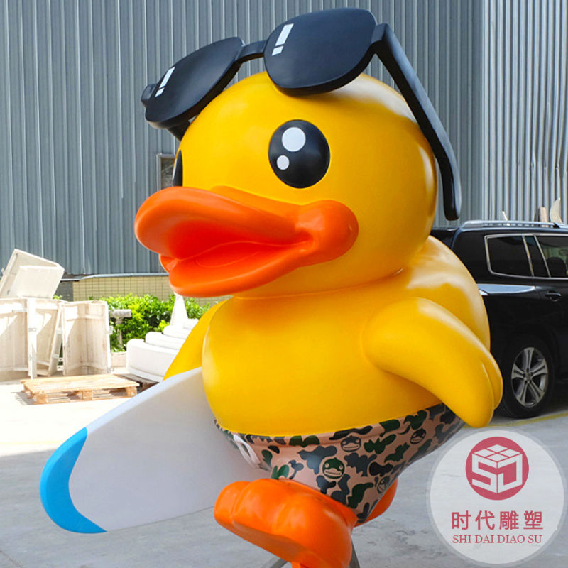 景觀動(dòng)物玻璃鋼雕塑彩繪泡雕商場擺件設(shè)計(jì)施工一體景觀雕塑