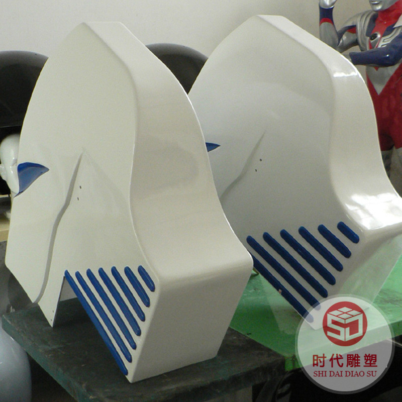 工廠直供玻璃鋼機械設(shè)備外殼運動健身器材護罩游樂設(shè)備外殼模型